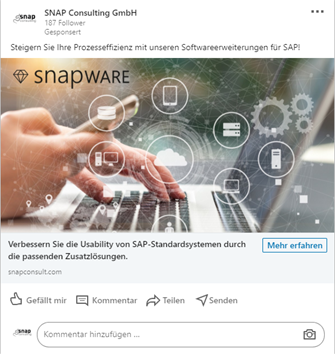LinkedIn Sponsored Content